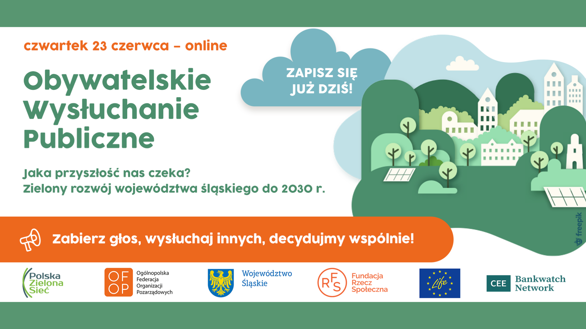Jaka przyszłość nas czeka? – zielony rozwój województwa śląskiego do 2030 r.