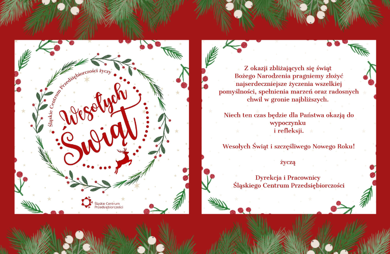 Wesołych Świąt i szczęśliwego Nowego Roku